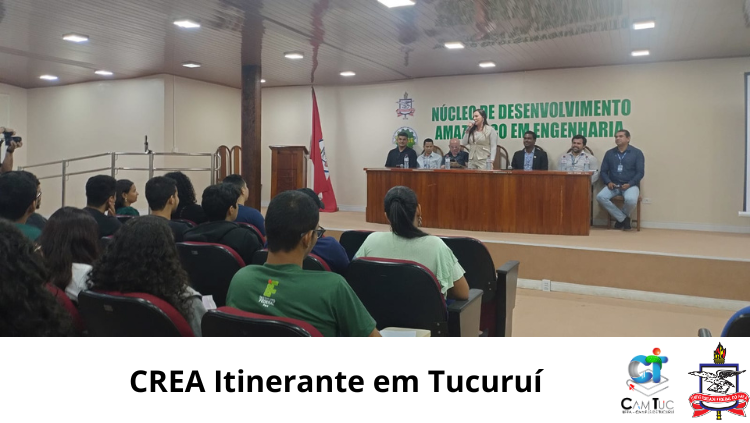 Camtuc UFPA recebe CREA Itinerante