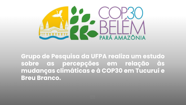 Estudo sobre a percepção das mudanças climáticas