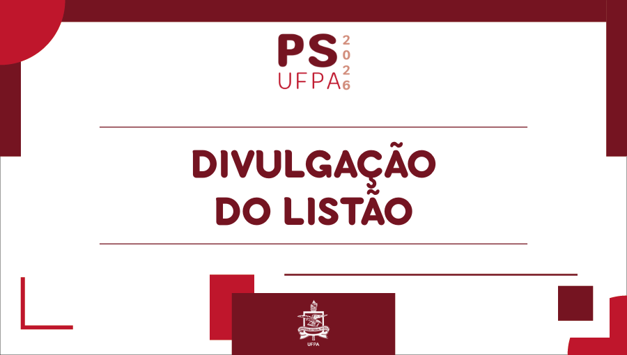 Divulgação do Listão do Processo Seletivo 2026