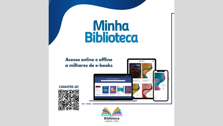 Solicite o seu cadastro na MINHA BIBLIOTECA!
