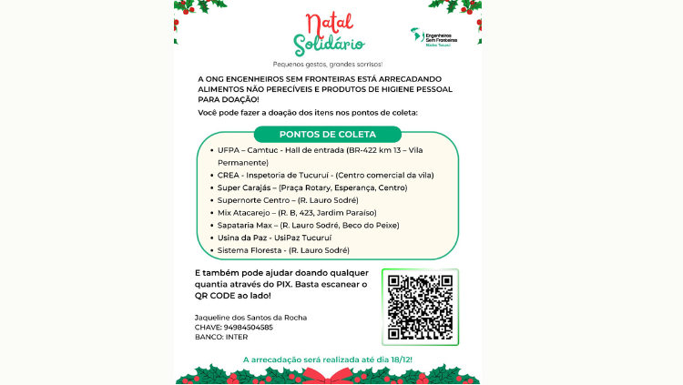 🎄 Natal Solidário 2025 – Pequenos gestos, grandes sorrisos! ✨