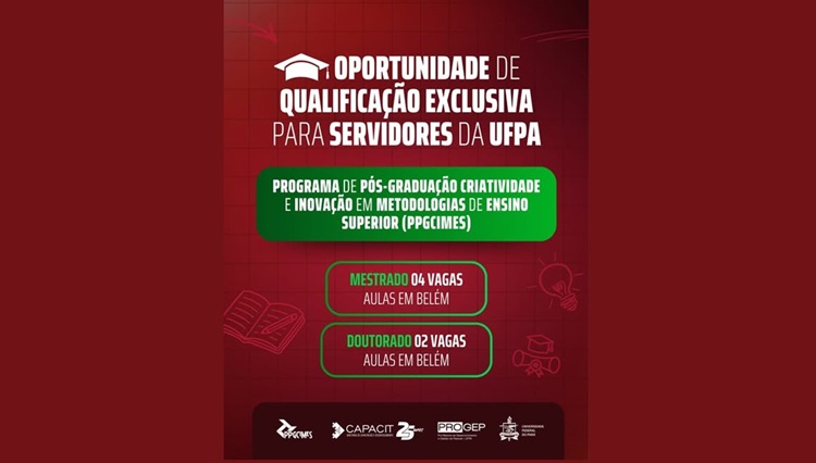 Aberto o Processo Seletivo para ingresso da Turma 2026 - PPGCIMES/NITAE²